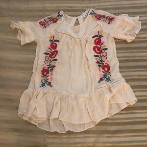 Umgee Flowy Floral Blouse